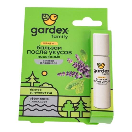 Роликовый бальзам после укусов Gardex Family