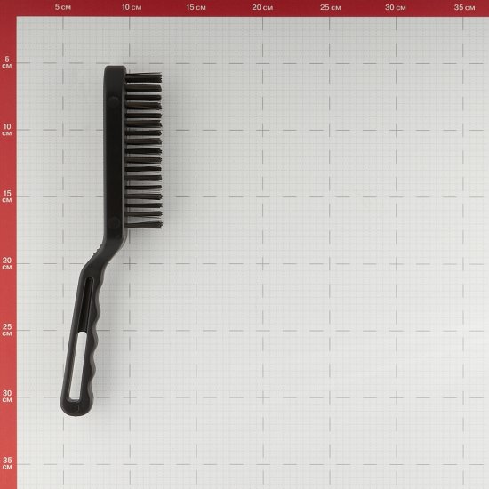 Корщетка ручная Зубр металлическая 260 мм пятирядная с пластиковой ручкой