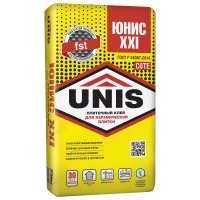 Клей для плитки и камня Unis XXI класс С0 ТE 25 кг