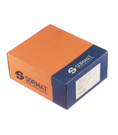 Анкер-шуруп Sormat KBRM для газобетона потайная головка 8x110 мм (100 шт.)