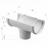 Воронка желоба пластиковая d120-80 мм Docke Standard светло-коричневая RAL 8017