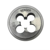 Плашка метрическая Berger М10х1,25х30 мм