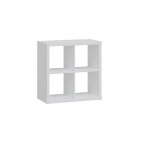 Стеллаж Шведский Стандарт Фора 765х765х380 мм 4 секции белый