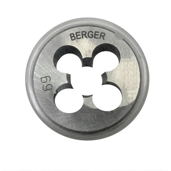 Плашка метрическая Berger М3х0,5х20 мм