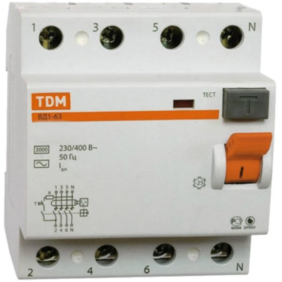 Узо TDM ВД1-63