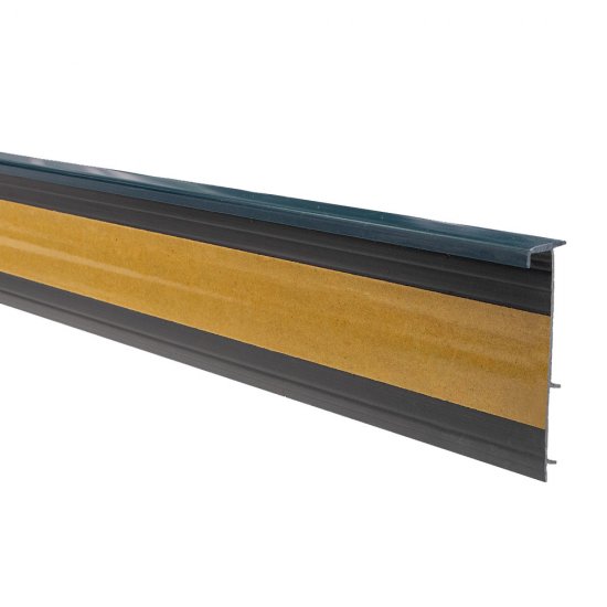 Плинтус ПВХ Salag 50 мм синий 2500 мм под ковролин