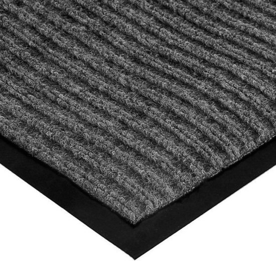 Коврик универсальный влаговпитывающий ПВХ Стандарт 60х40 см серый