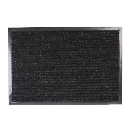 Коврик универсальный влаговпитывающий ПВХ Стандарт 90х60 см черный