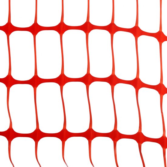 Сетка для аварийного ограждения полотно повышенной прочности 1х50 м ячейка 45х95 мм А-95
