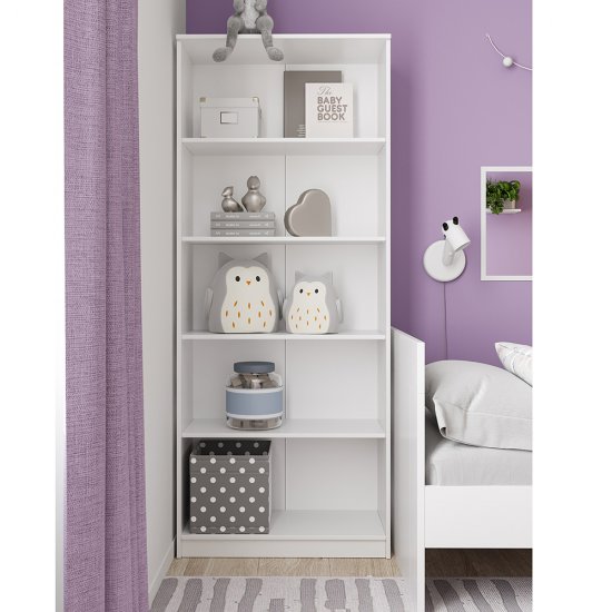 Стеллаж Шведский Стандарт Сириус 782х350х1900 мм 4 полки белый