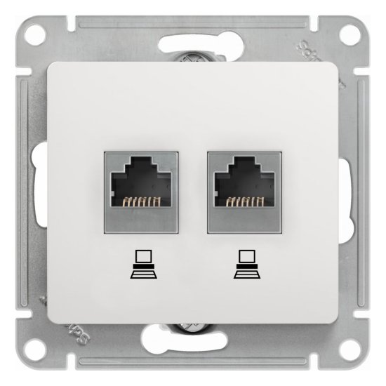 Компьютерная розетка Systeme Electric Glossa