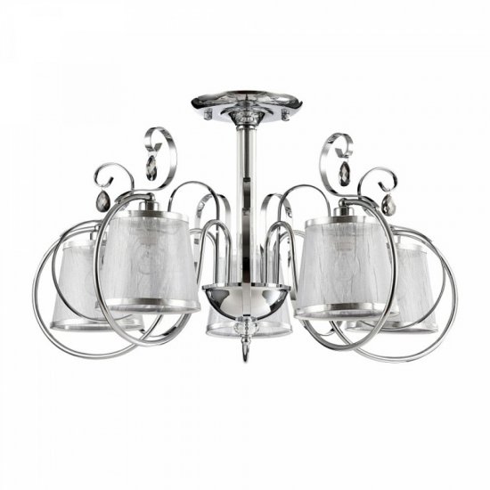 Люстра потолочная Freya Simone E14 200 Вт 15 кв.м (FR2020-CL-05-CH)