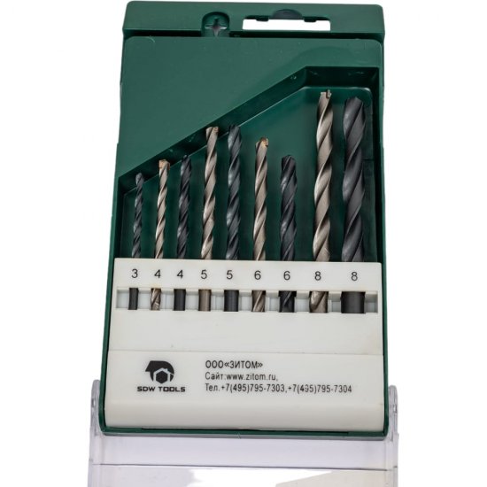 Набор сверл SDW TOOLS HB9-C2