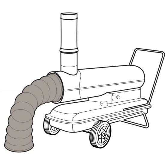 Гибкий рукав для дизельных тепловых пушек Gigant G-11315