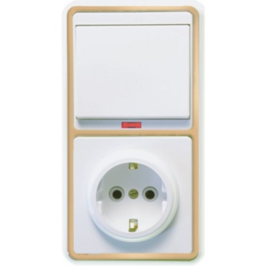 Комбинированный блок Кунцево-Электро БЭЛЛА БКВР-056