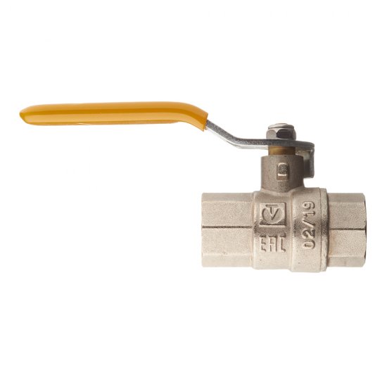 Кран шаровой газовый Valtec 1/2 ВР(г) х 1/2 ВР(г) ручка (VT.271.N.04)