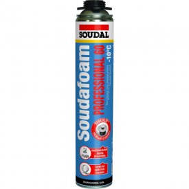 Зимняя пистолетная монтажная пена Soudal Соудафоам Профессионал 60