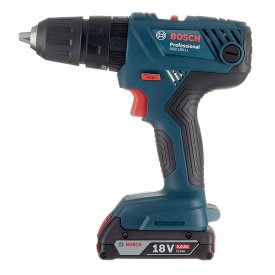 Дрель-шуруповерт ударная аккумуляторная Bosch GSB 180-LI 18 В 2 Ач Li-Ion 2 АКБ и ЗУ (06019F8323)