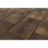 Плитка тротуарная моноформатная Прямоугольник 200х100х60 мм color mix Каштан бетонная Braer