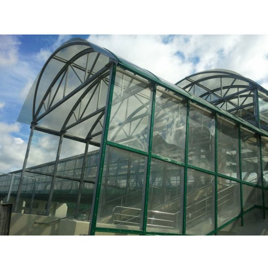 Поликарбонат монолитный Woggel 2 мм 1,5х2,05 м прозрачный