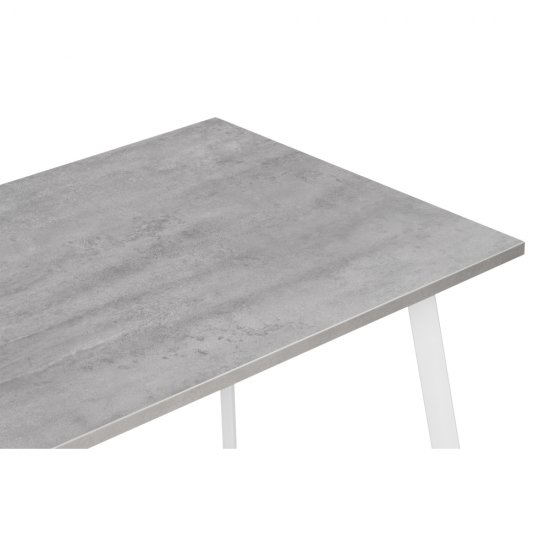 Стол кухонный прямоугольный 1,2х0,8 м бетон Тринити Лофт (534915)