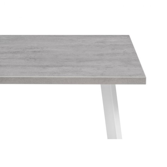 Стол кухонный прямоугольный 1,2х0,8 м бетон Тринити Лофт (534915)