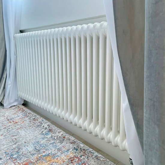 Радиатор стальной трубчатый Irsap Tesi 2 567х1170 мм 1/2 26 секций нижнее подключение белый