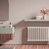 Радиатор стальной трубчатый Irsap Tesi 3 567х1350 мм 3/4 30 секций боковое подключение белый