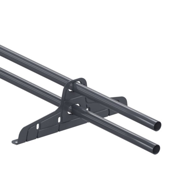 Снегозадержатель трубчатый круглый Вегасток VegaStyle 3 м графитовый серый RAL 7024