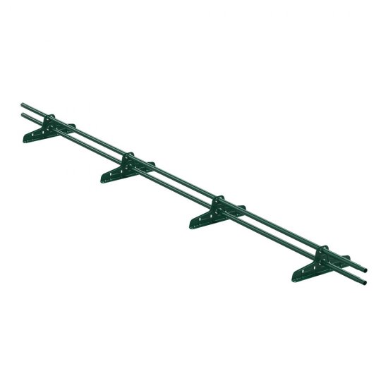 Снегозадержатель трубчатый круглый Вегасток VegaStyle 3 м зеленый RAL 6005