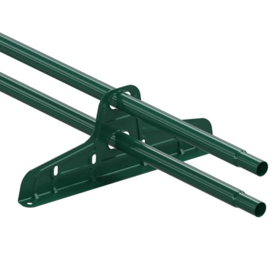 Снегозадержатель трубчатый круглый Вегасток VegaStyle 3 м зеленый RAL 6005