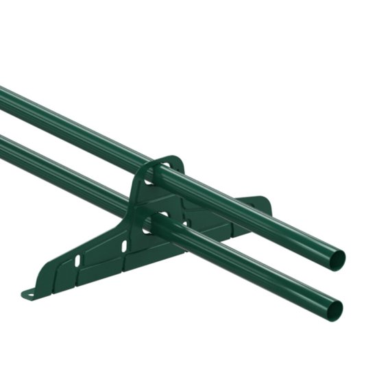 Снегозадержатель трубчатый круглый Вегасток VegaStyle 3 м зеленый RAL 6005