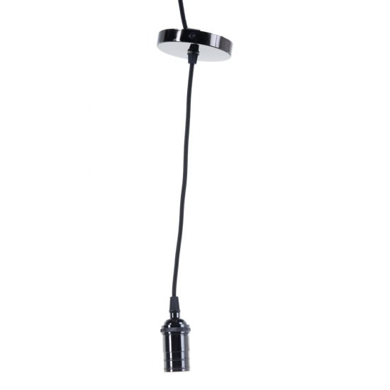 Декоративный патрон Uniel Vintage DLC-V-S24K/E27 TS/1M/BL PEARL BLACK