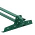 Снегозадержатель трубчатый овальный Вегасток 3 м зеленый RAL 6005