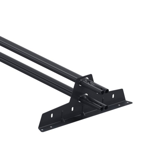 Снегозадержатель трубчатый овальный Вегасток VegaLux 3 м черный янтарь RAL 9005