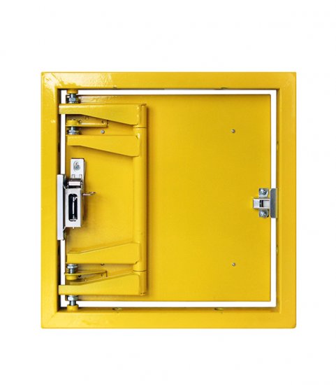 Люк ревизионный под плитку Практика стальной 400х500 мм скрытый