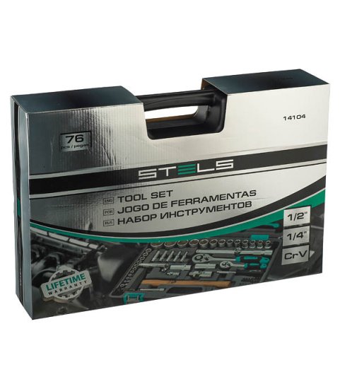 Набор инструментов универсальный Stels (14104) (76 шт.)
