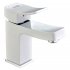 Смеситель для раковины WasserKraft Aller белый однорычажный (1063W)