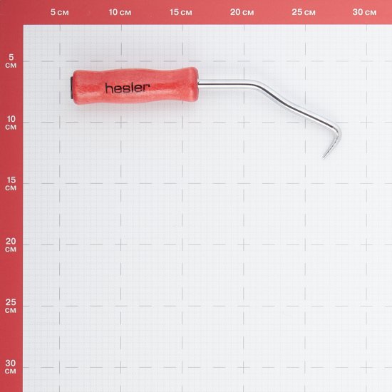 Крюк для вязки арматуры Hesler деревянная ручка (HH01-001/128483)