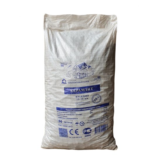 Керамзит фракция 10-20 мм 0,05 куб.м