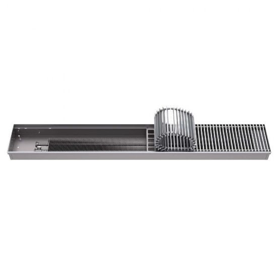 Конвектор внутрипольный КЗТО Бриз с 1 теплообменником 1600х200х80 мм боковое подключение