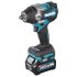 Гайковерт аккумуляторный ударный Makita XGT TW007GD201 (TW007GD201) 40В 2х2,5Ач Li-Ion 2 АКБ и ЗУ