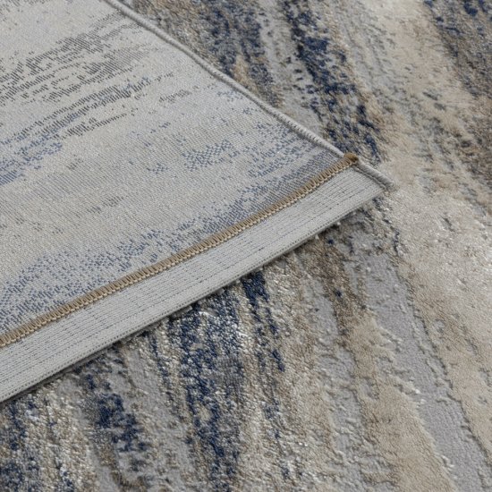 Ковер 1,6х2,3 м прямоугольный Aster бежево-голубой