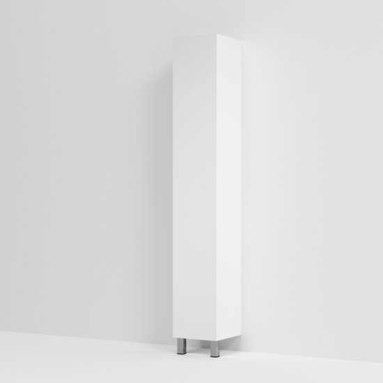 Пенал AM.PM Gem 30 см напольный правый белый глянец