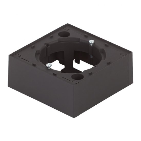 Коробка монтажная Systeme Electric AtlasDesign накладная карбон (ATN001000)