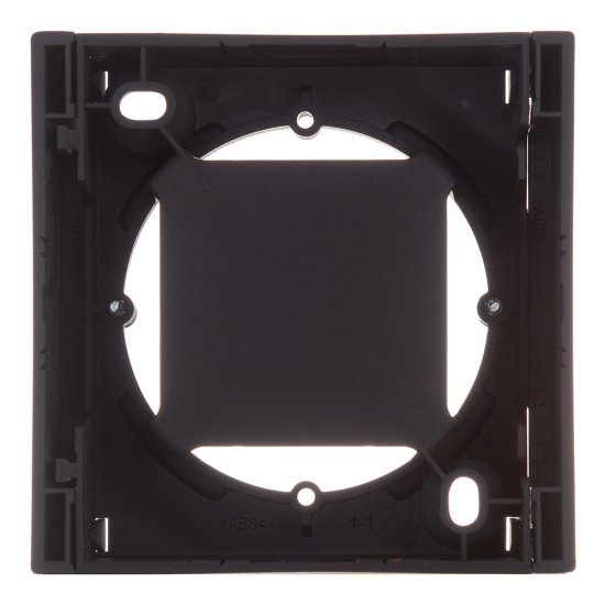 Коробка монтажная Systeme Electric AtlasDesign накладная карбон (ATN001000)