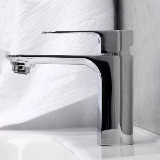 Смеситель для раковины WasserKraft Dinkel хром однорычажный (5803)