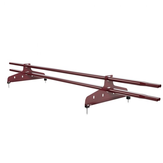 Снегозадержатель трубчатый овальный NewLine 1,5 м красное вино RAL 3005