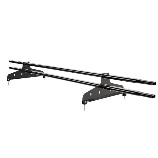 Снегозадержатель трубчатый овальный NewLine 1,5 м черный RAL 9005