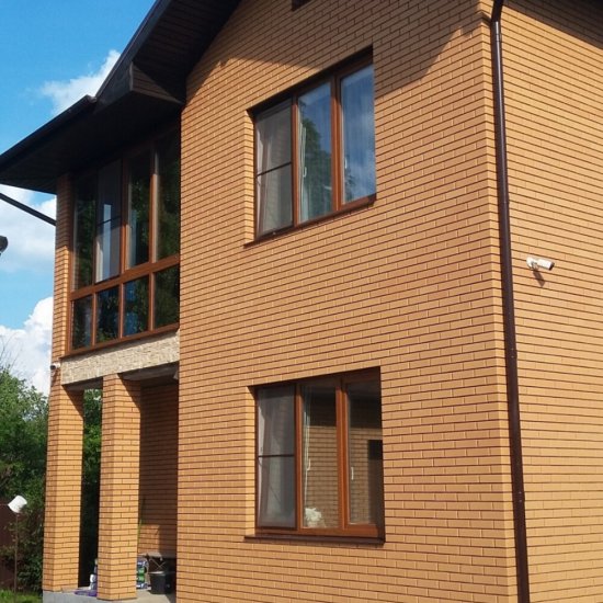 Кирпич облицовочный пустотелый соломенный М150 250х120х65 мм 1 NF Терекс